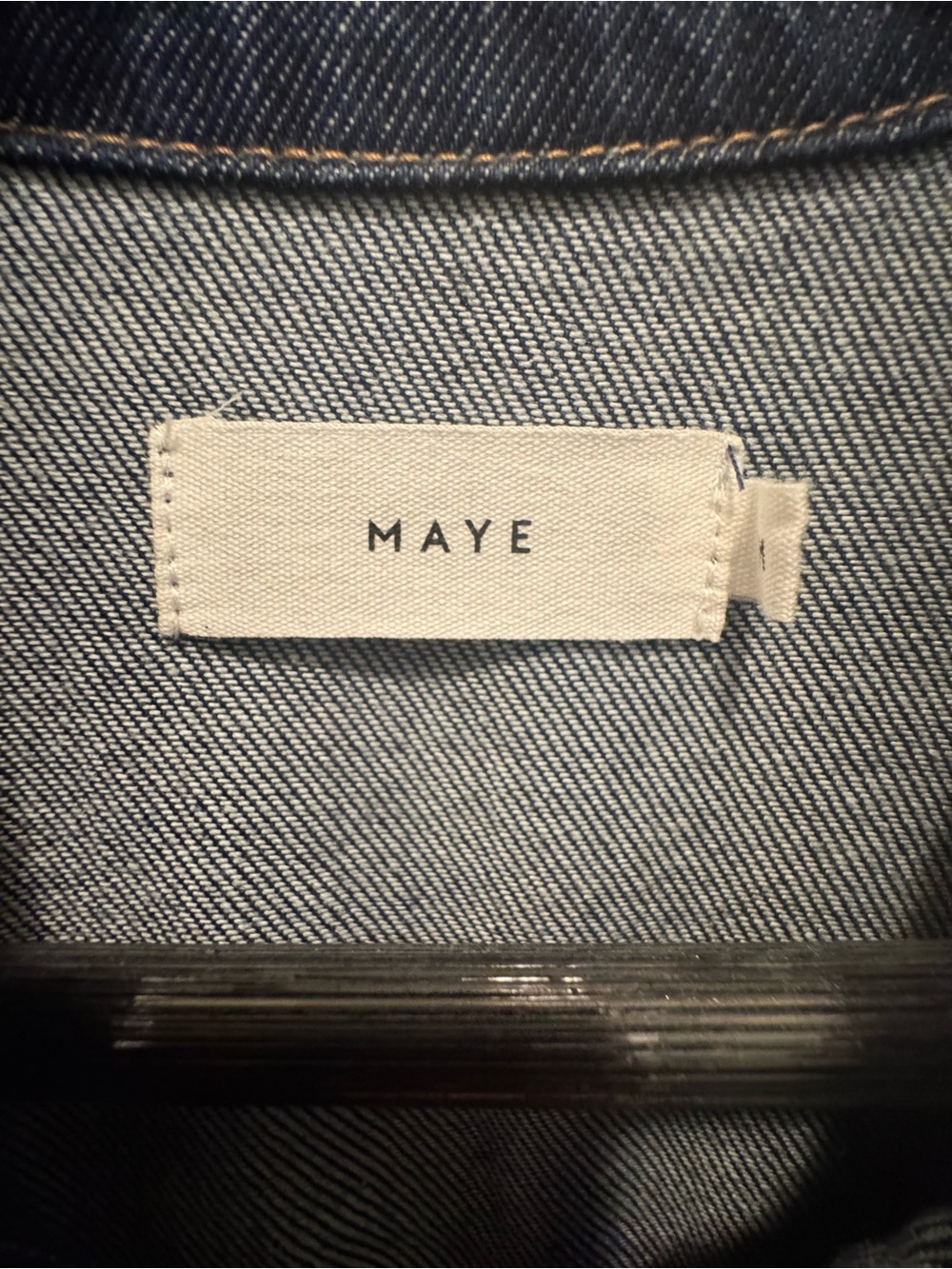 MAYE Harper Denim Midi Dress - Picture 6 of 6